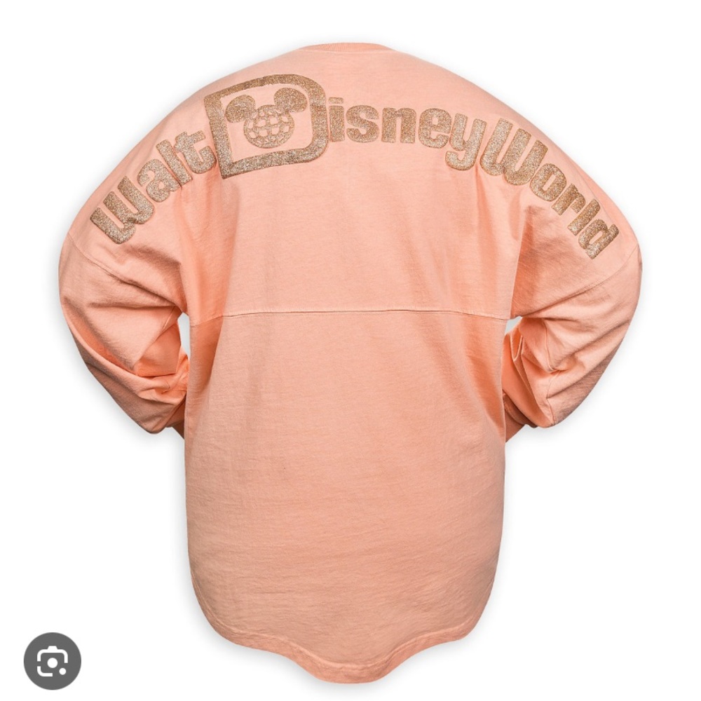 Disney Spirit Jersey Walt Disneyworld Rose Gold unisex size small blogger fav